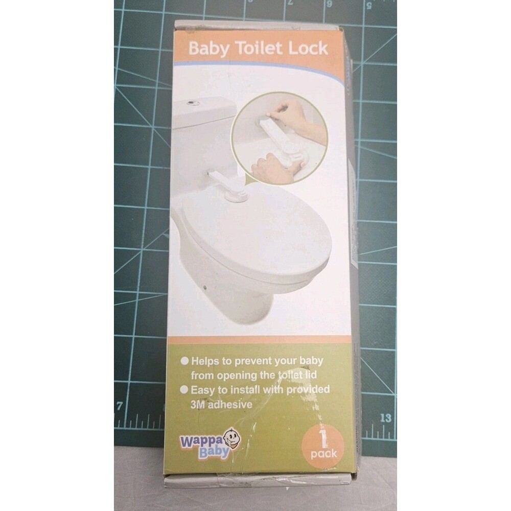 Baby Toilet Lock by Wappa Baby – Ideal Baby Proof Toilet Lid Lock with Arm